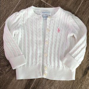 Ralph Lauren Baby Girl Sweater - 9 months